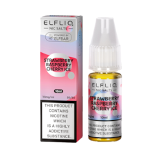 Strawberry Raspberry Cherry Ice Nic Salt ELFLIQ