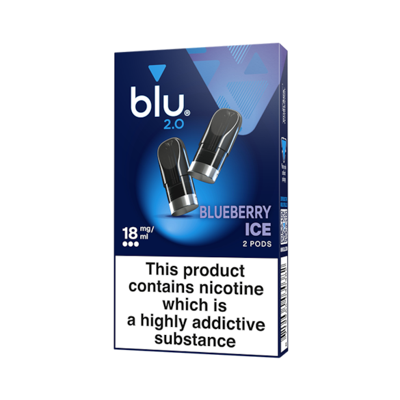 Blu 2.0 Prefilled Pods Blueberry Ice