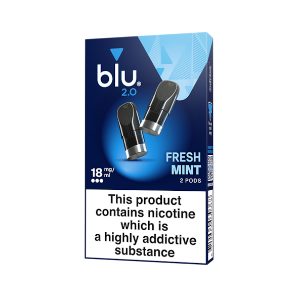 Blu 2.0 Prefilled Pods Fresh Mint