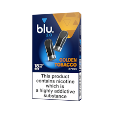 Blu 2.0 Prefilled Pods Golden Tobacco
