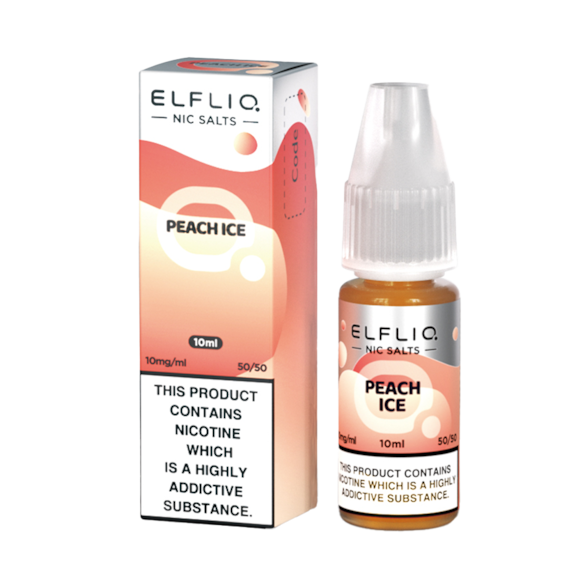 Peach Ice Nic Salt ELFLIQ