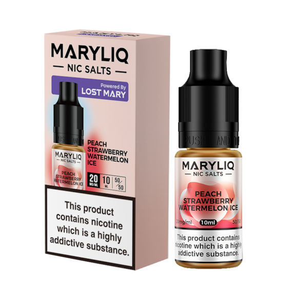 Peach Strawberry Watermelon Ice Nic Salt Maryliq