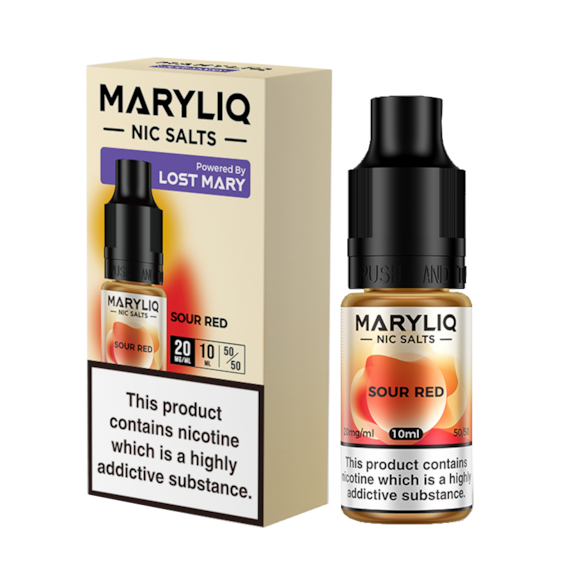 Sour Red Nic Salt Maryliq