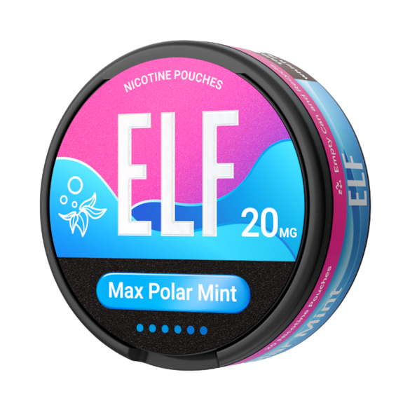 ELF Nicotine Pouches Max Polar Mint 20mg