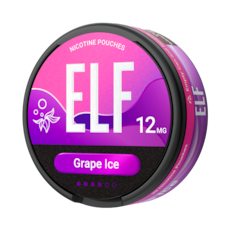 ELF Nicotine Pouches Grape Ice 12mg