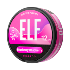 ELF Nicotine Pouches Blueberry Raspberry 12mg
