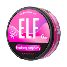 ELF Nicotine Pouches Blueberry Raspberry 6mg