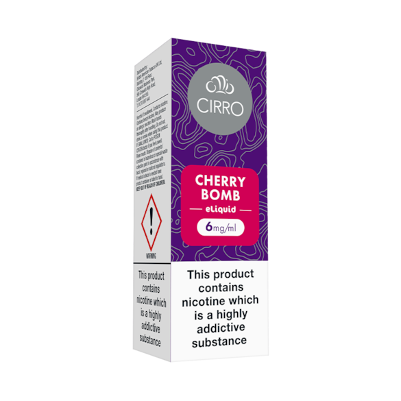 Cherry Bomb E-Liquid by Cirro