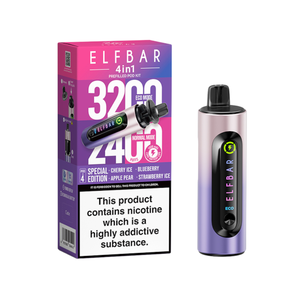 Elf Bar 4 in 1 Pod Kit