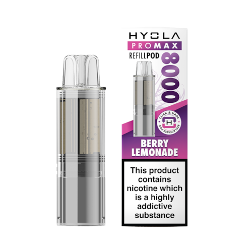Buy HYOLA PRO MAX 8000 Prefilled Pods Berry Lemonade Online | Free
