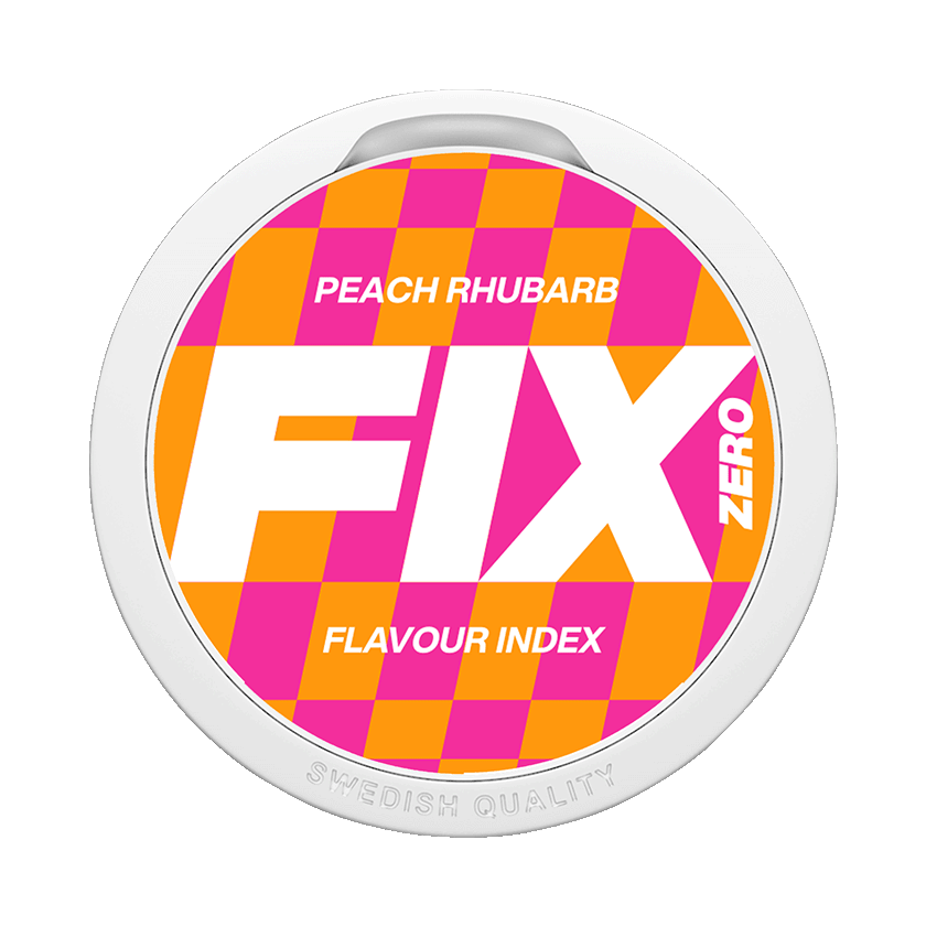 Buy FIX Peach Rhubarb Zero Nicotine Free Online