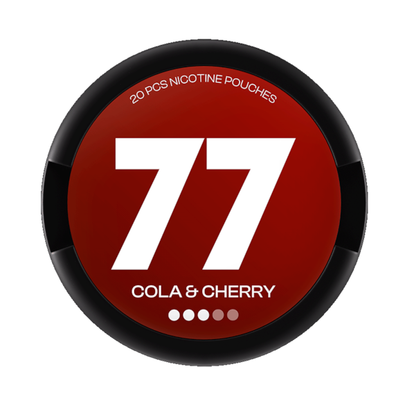 77 Nicotine Pouches Cola & Cherry