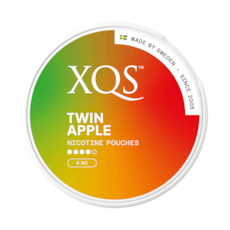 XQS Twin Apple Slim Strong Nicotine Pouches