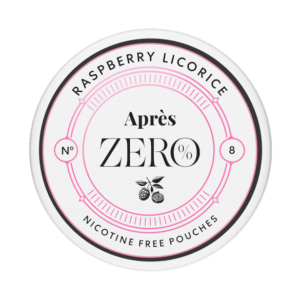 Après No.9  Raspberry Licorice Zero Nicotine Free