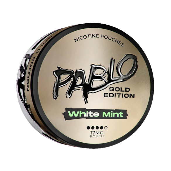 PABLO Gold Edition White Mint 17mg