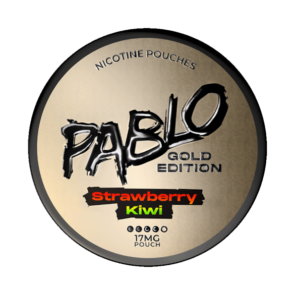 PABLO Gold Edition Strawberry Kiwi 17mg