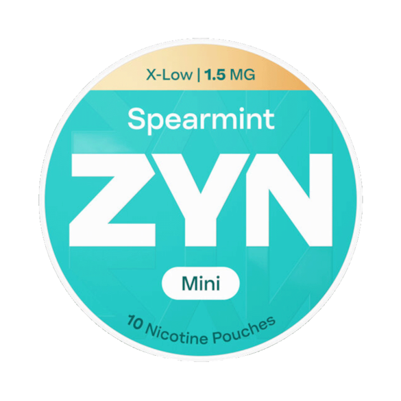 ZYN Spearmint Mini 1.5mg X-Low 10 Pouches