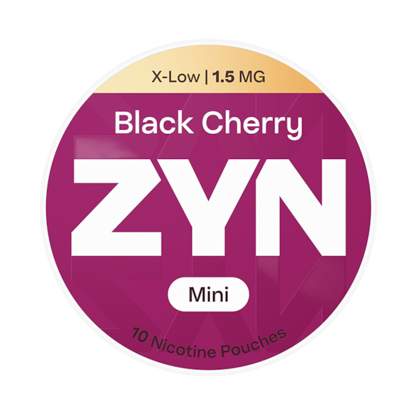 ZYN Black Cherry Mini 1.5mg X-Low 10 Pouches