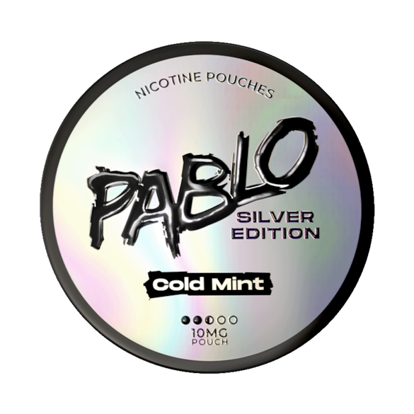 PABLO Silver Edition Cold Mint 10mg
