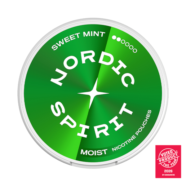 Nordic Spirit Sweet Mint 6mg (£2.49/ct) - Slim - Normal - Tobacco Free