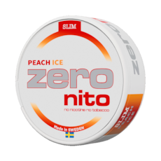Zeronito Peach Ice Slim Nicotine Free