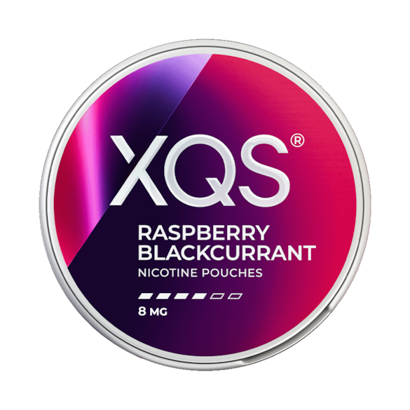 XQS Raspberry Blackcurrant 8mg