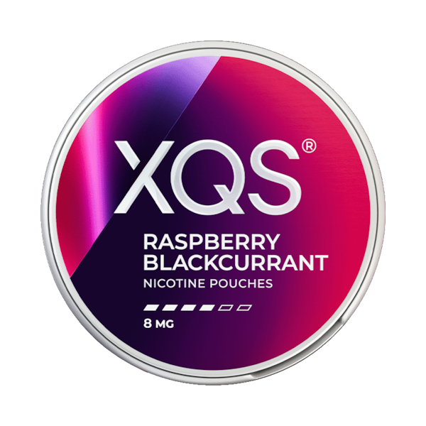 Xqs Raspberry Blackcurrant 8mg (£3.79/ct) - Slim - Strong - Tobacco Free