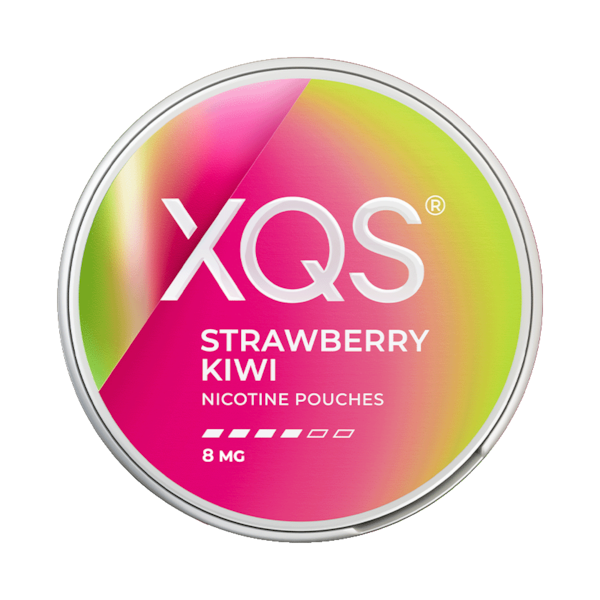Xqs Strawberry Kiwi 8mg (£3.79/ct) - Slim - Strong - Tobacco Free