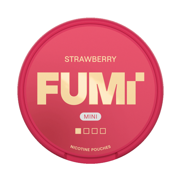 Fumi Strawberry Mini 4mg (£0.99/ct) - Mini - Normal - Tobacco Free