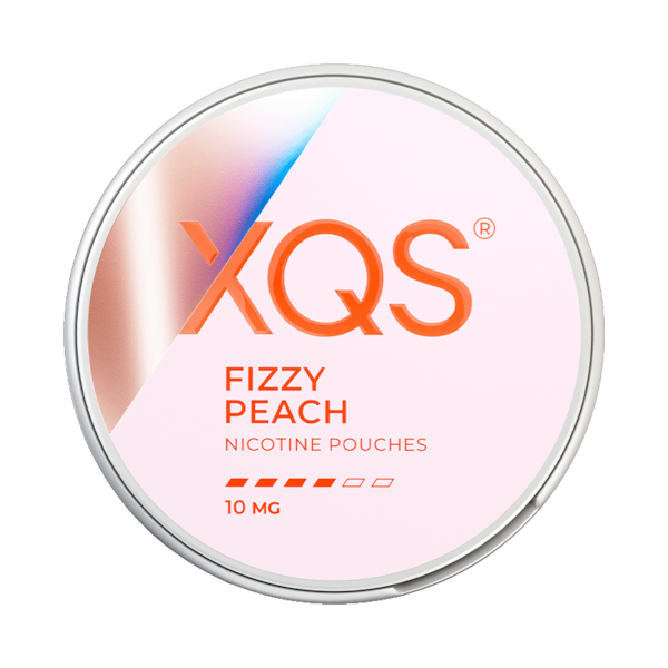 Xqs Fizzy Peach 10mg (£2.69/ct) - Slim - Extra Strong - Tobacco Free