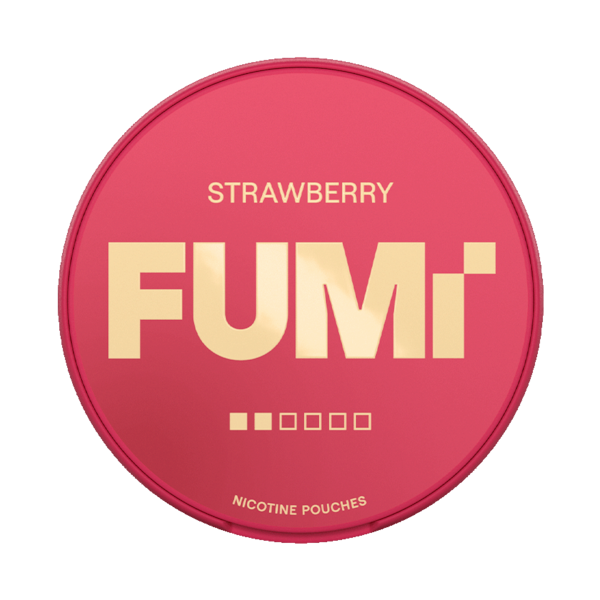 Fumi Strawberry 4mg (£0.99/ct) - Slim - Normal - Tobacco Free