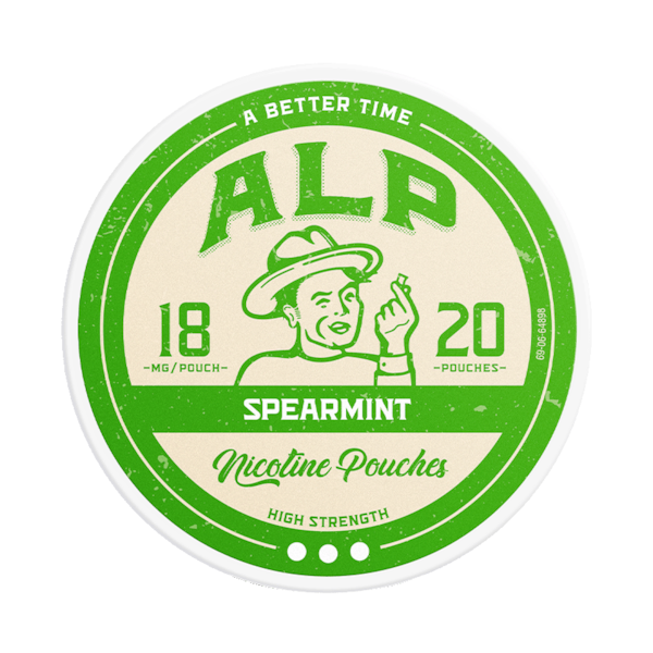 Alp Spearmint 18mg (£3.75/ct) - Slim - Ultra Strong - Tobacco Free