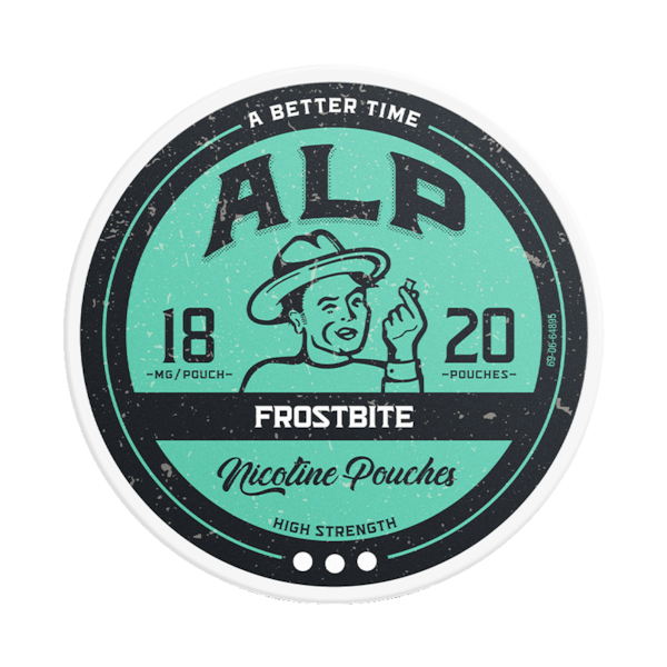 Alp Frostbite 18mg (£3.75/ct) - Slim - Ultra Strong - Tobacco Free