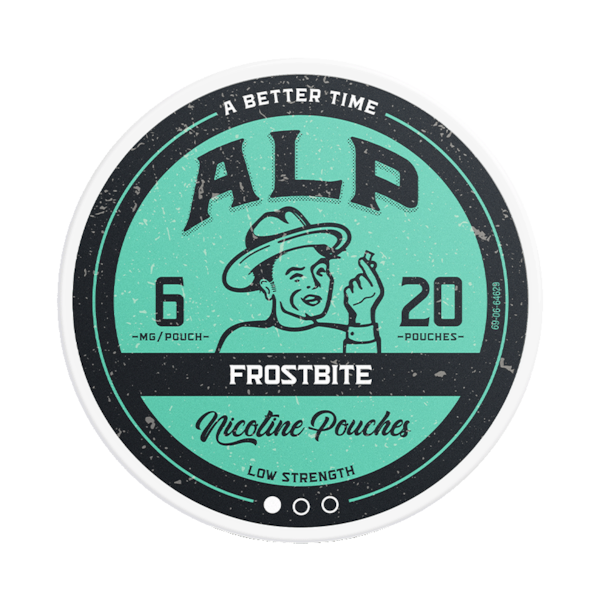 Alp Frostbite 6mg (£3.75/ct) - Slim - Normal - Tobacco Free