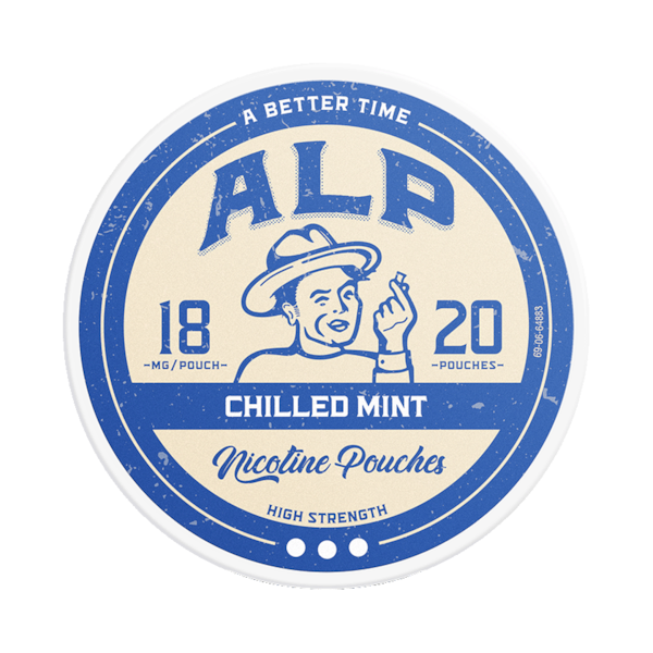 Alp Chilled Mint 18mg (£3.75/ct) - Slim - Ultra Strong - Tobacco Free