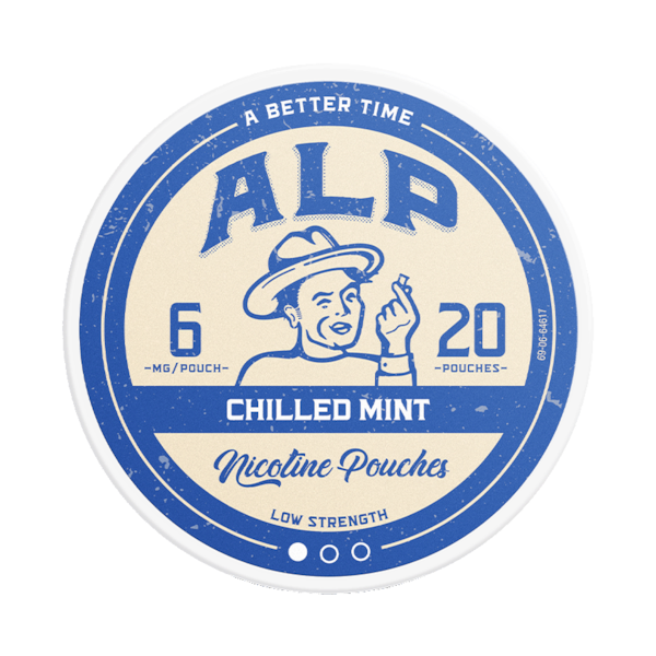 Alp Chilled Mint 6mg (£3.75/ct) - Slim - Normal - Tobacco Free
