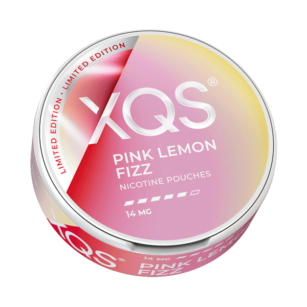 Xqs Pink Lemon Fizz 14mg (£2.69/ct) - Slim - Ultra Strong - Tobacco Free
