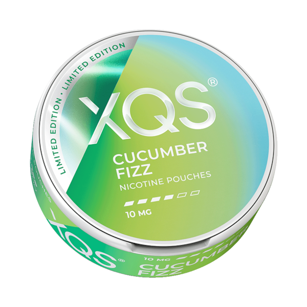 Xqs Cucumber Fizz 10mg (£2.69/ct) - Slim - Extra Strong - Tobacco Free