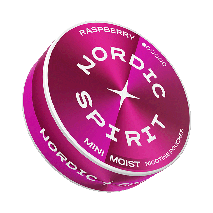 Buy Nordic Spirit Raspberry Mellow Mini 4mg Online | Free Delivery