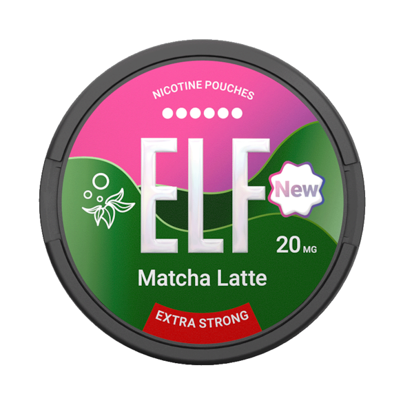 ELF Nicotine Pouches Matcha Latte 20mg