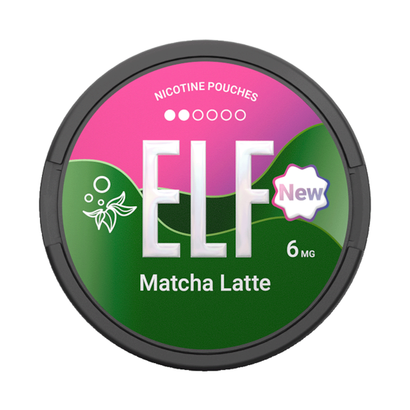 ELF Nicotine Pouches Matcha Latte 6mg
