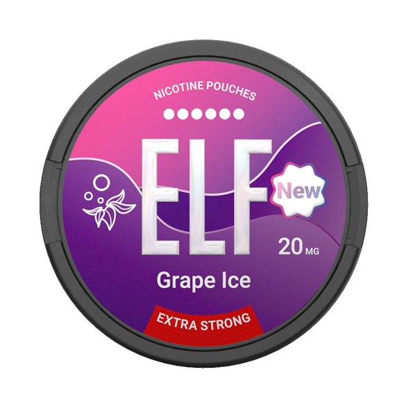 ELF Nicotine Pouches Grape Ice 20mg