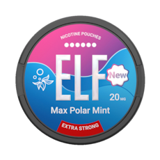 ELF Nicotine Pouches Max Polar Mint 20mg