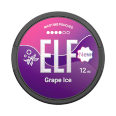 ELF Nicotine Pouches Grape Ice 12mg
