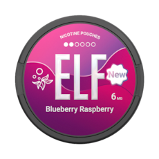 ELF Nicotine Pouches Blueberry Raspberry 6mg