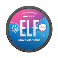 ELF Nicotine Pouches Max Polar Mint 6mg