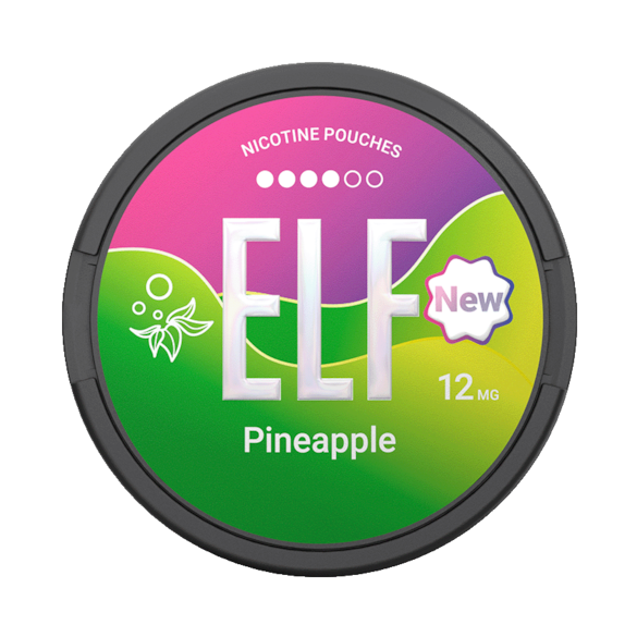 ELF Nicotine Pouches Pineapple 12mg