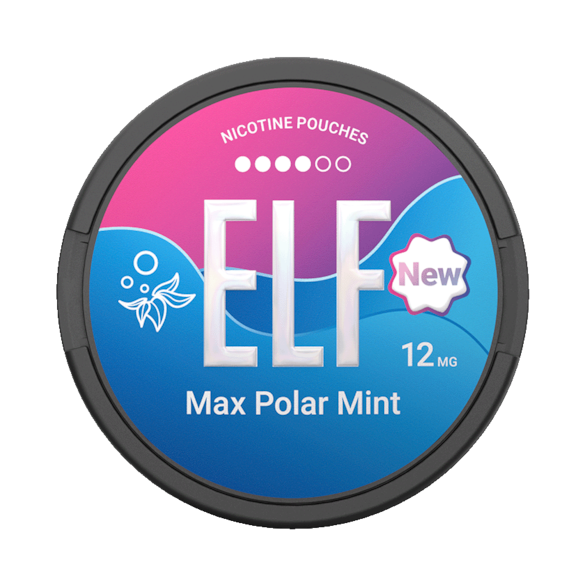 ELF Nicotine Pouches Max Polar Mint 12mg