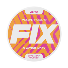 FIX Zero Peach Rhubarb Nicotine Free