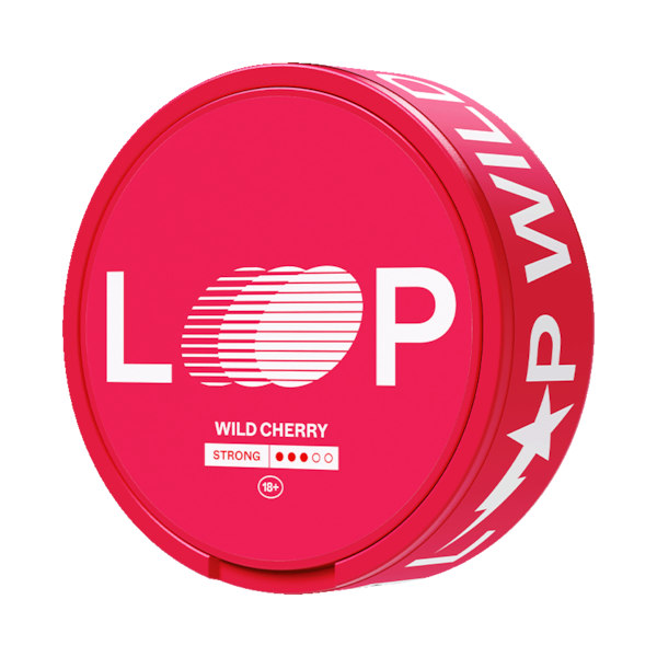 Loop Wild Cherry 8,9mg (£3.29/ct) - Slim - Strong - Tobacco Free